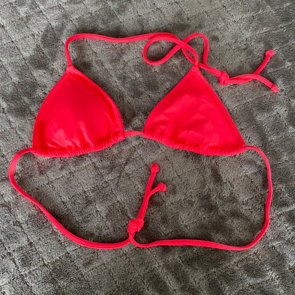 Victoria’s Secret halter triangle bikini top